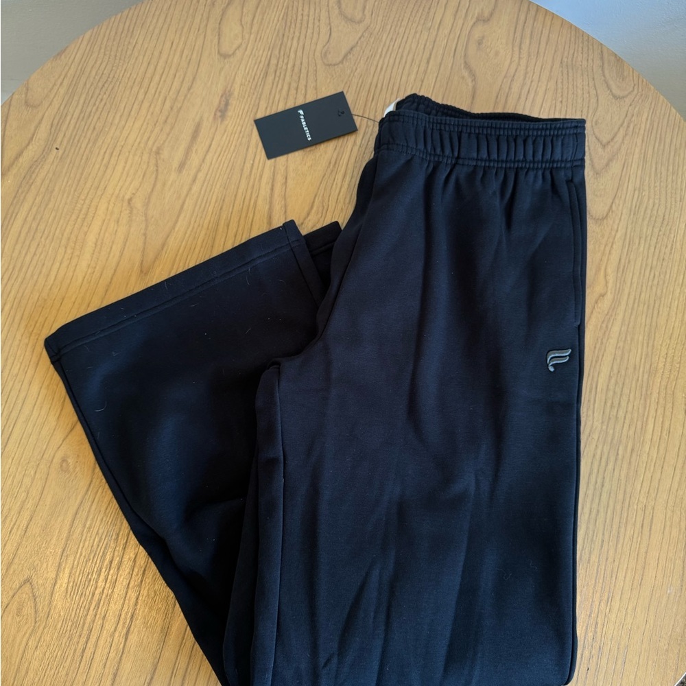 Fabletics wide leg fleece sweats